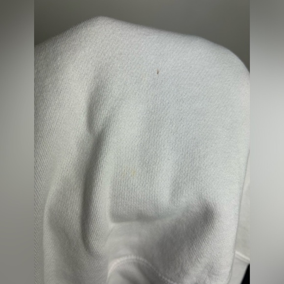 Hard Rock Cafe Chicago Fleece Long Sleeve Sweatshirt White Size M - Picture 6 of 9